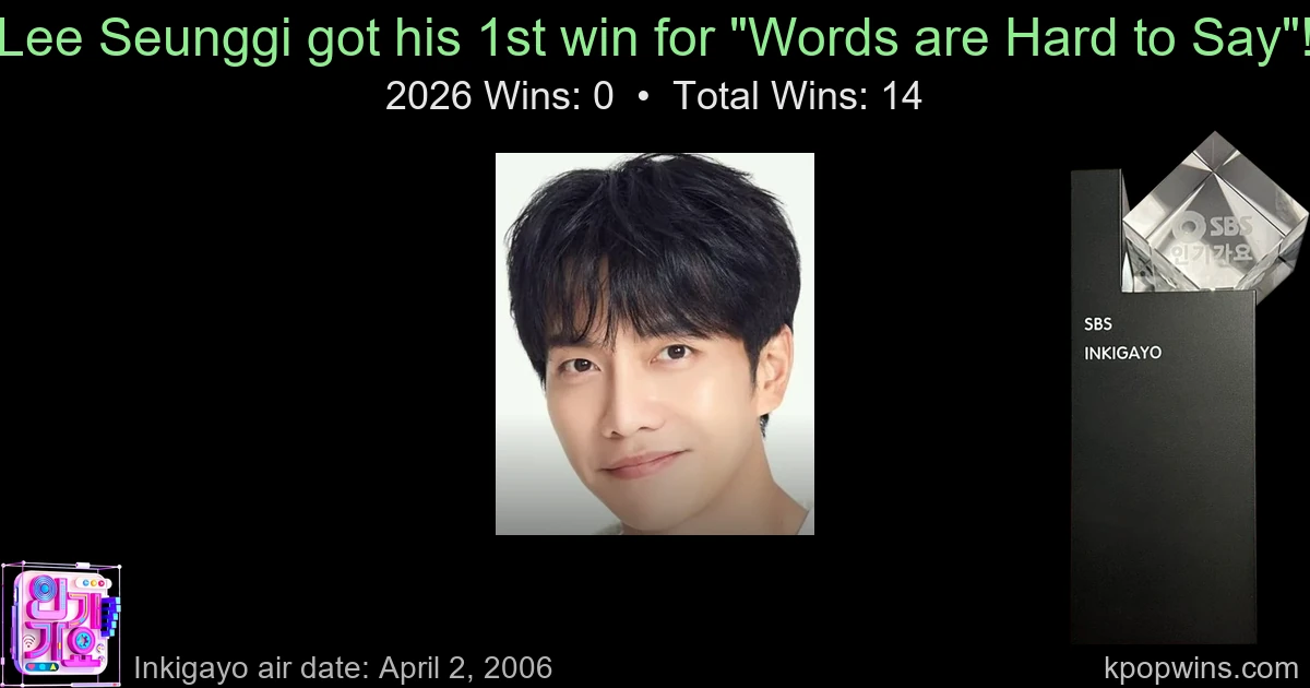 Lee Seunggi - Words are Hard to Say